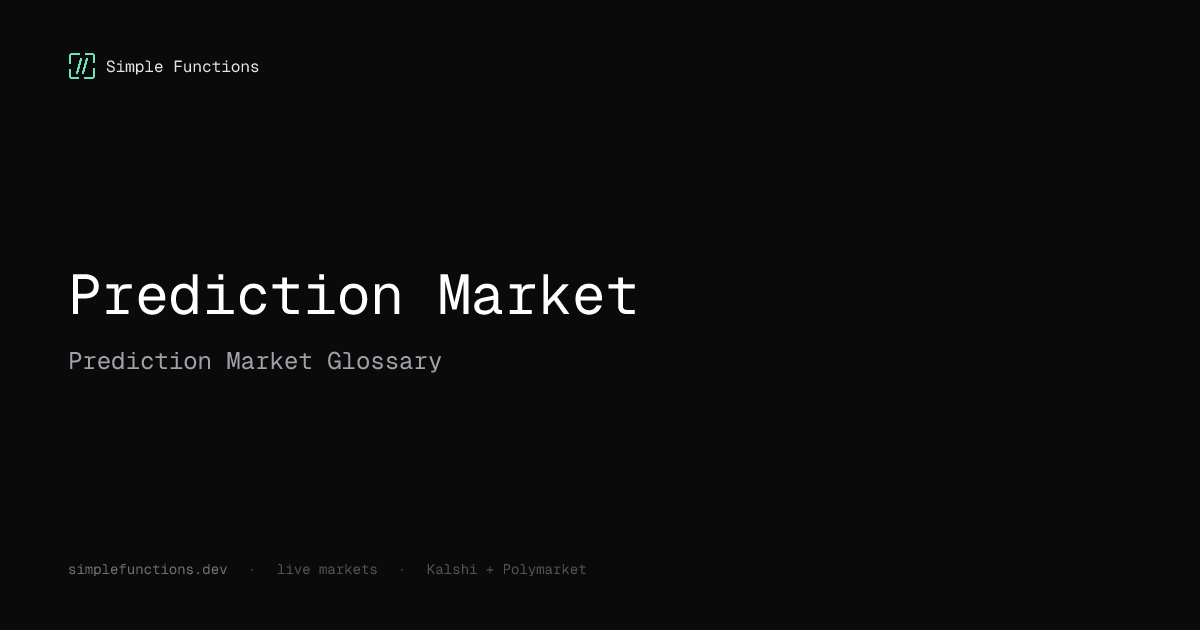 What is a Prediction Market? How They Work | SimpleFunctions ...